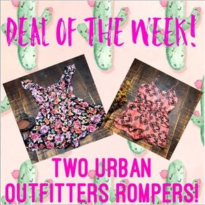 💥TWO Urban Outfitters Romper BUNDLE!!💥